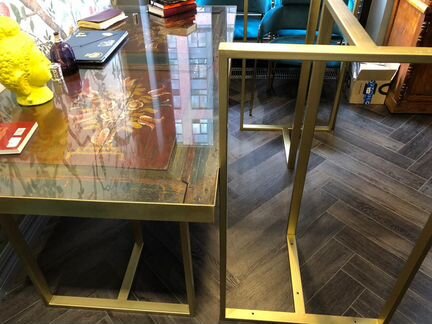 Ножки латунные для дизайнерского стола