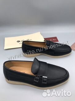 Кожаные мокасины Loro Piana