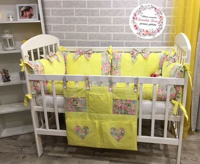 Бортики в детскую кроватку