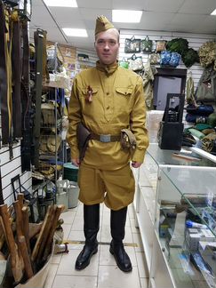 Полевая Гимнастёрка ркка с амуницией и пилоткой