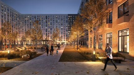 2-к квартира, 65.9 м², 9/33 эт.