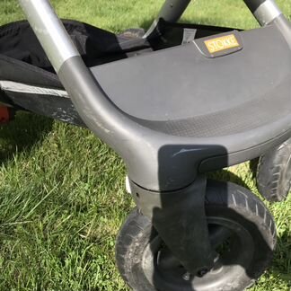 Коляска Stokke trails 2 в 1 black melange