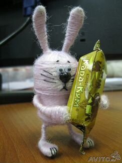 Подарки ручной работы - мониторные зверики