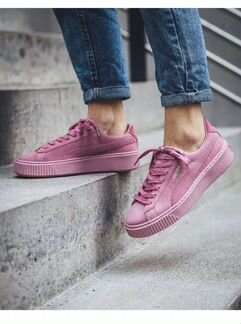 Кеды Puma Basket Platform R(38р.)