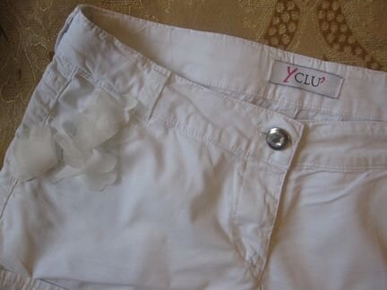 Шорты белые фирмы Y-CLU из магазина beba kids