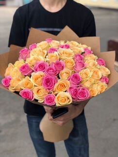 Букет Роза 101, 51, 151