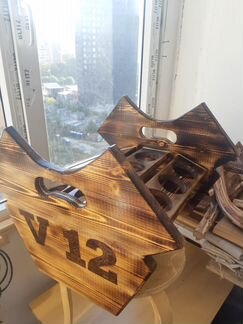 Подарочная подставка под пивные бутылки