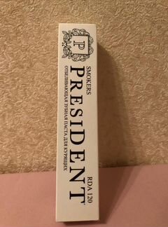 Зубная паста President белая classic
