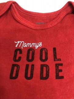 Боди красного цвета с коротким рукавом