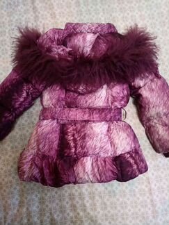 Зимняя куртка (пуховик) +полукомбинезон