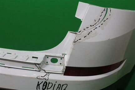 Бампер задний Skoda Kodiaq 2016