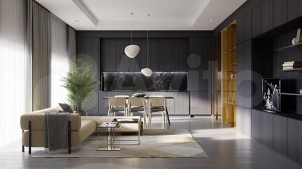 2-к апартаменты, 66.7 м², 12/19 эт.