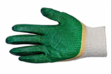 Перчатки трикотажные с 2-х латексным покрытием