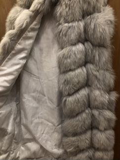 Жилет из песца