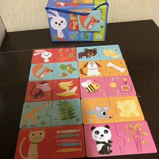 Первые пазлы малыша djeco