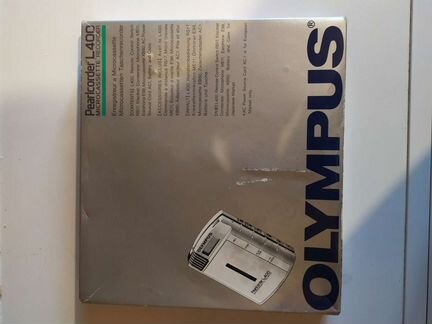 Olympus pearlcorder l400 диктофон japan