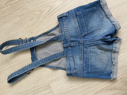 Новый джинсовый комбинезон Benetton 100 см