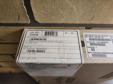 Телефон Cisco 7965. Новые