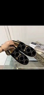 Gucci,Эспадрильи-лоферы 2020,Оригинал,тёплые, новы
