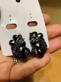 Клипсы чешские винтаж