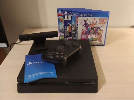PlayStation 4 slim; Камера; диски