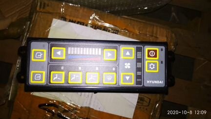 11N6-90031 Блок управления отопителем Hyundai R210