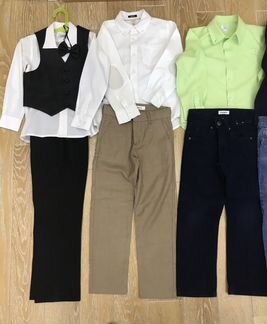 Рубашки 5-6 лет, костюм, штаны
