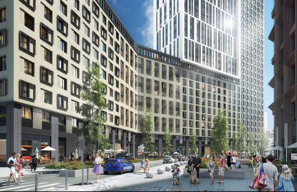 3-к квартира, 98.5 м², 32/34 эт.