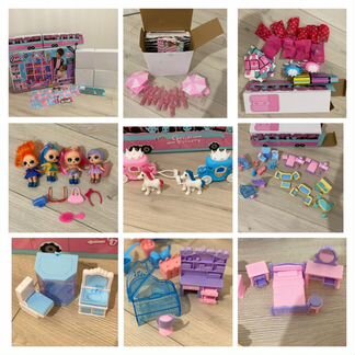 Самый большой дом для лол. С 9 куклами