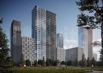 2-к квартира, 53.3 м², 6/13 эт.