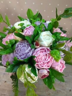 Букет из мыла 