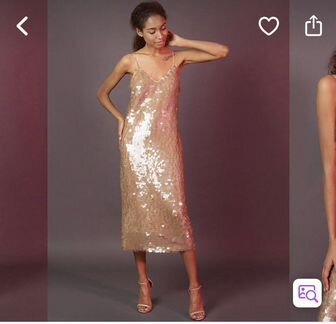 Вечернее платье-комбинация с пайетками 12 Storeez