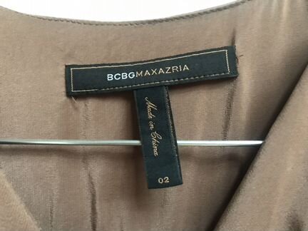 Платье шелковое bcbgmaxazria