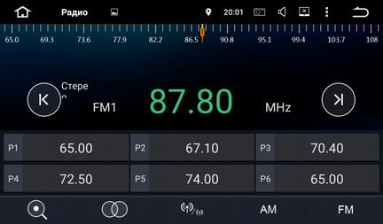 Магнитола для Toyota Camry V40 на Android 6.0.1