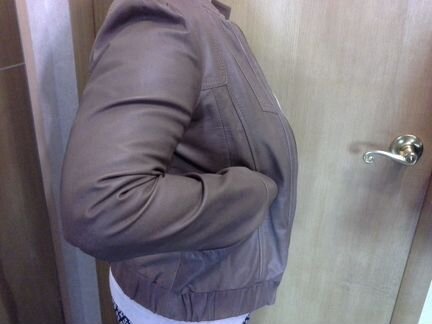 Куртка женская кожаная