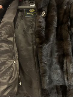 Шуба норковая поперечная трансформер