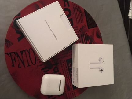 Беспроводные наушники apple airpods 2