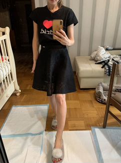 Юбка guess чёрная новая