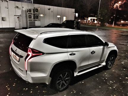 Спойлер Mitsubishi Pajero sport 2016+