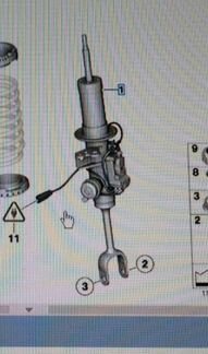 Амортизаторы передние BMW 7