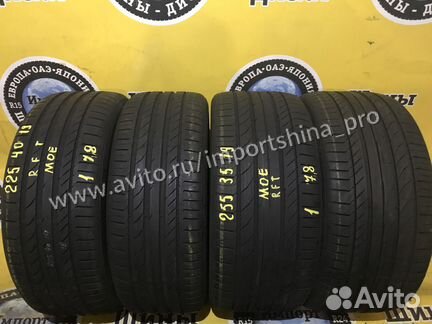 225 40 и 255 35 19 Continental Sport Contact 5 RFT