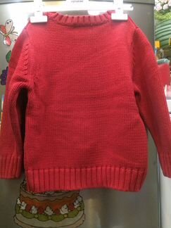 Вязаный джемпер на 110см