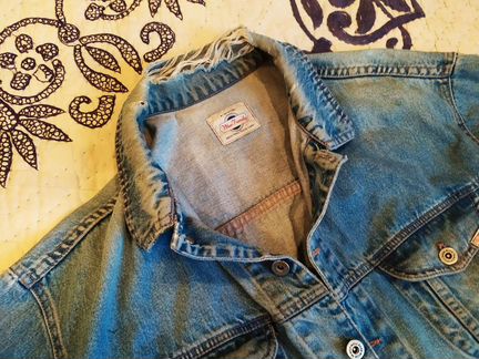 Куртка джинсовая Benetton из 90-х