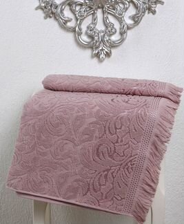 Полотенце Esra Цвет: Грязно-Розовый (70х140 см)