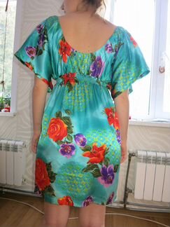 Новое платье из шёлка Италия