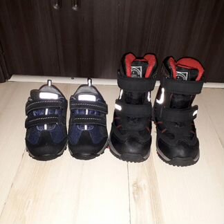 Ботинки Капика и кроссовки Lassie, 24-25 размер