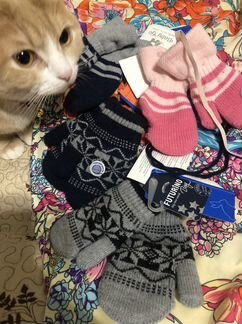 Варежки новые 2-3 года