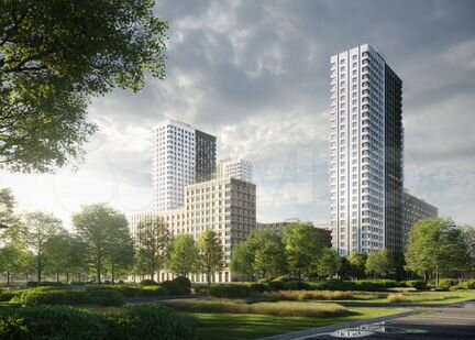 2-к квартира, 41.8 м², 22/30 эт.