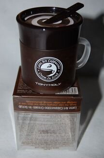 Маска скраб Tony Moly Latte Art Cappucino Cream