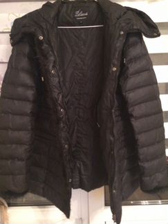 Пуховик женский чёрный 48-50